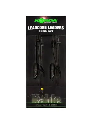 Korda - Leadcore leader Heli Safe Weed 1m 2ks Ověřený