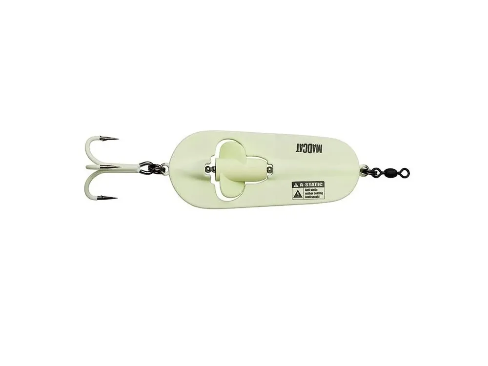 Třpytka MADCAT A-STATIC RATTLIN' SPOON 110G / GLOW-IN-THE-DARK Nejprodávanější