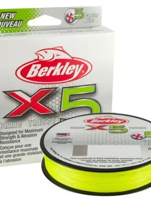 Výhodná Nabídka Šnůra Berkley X5 FLAME GREEN 150M 0,17MM 17KG