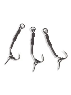 Anaconda háček Piercer Ronnie Rig Curve Shank Micro Barb Velikost 4, 3ks/bal Výhodná Nabídka
