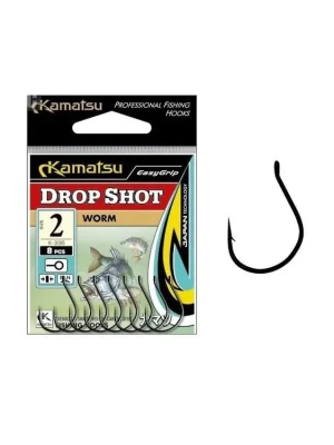 Akční Nabídka Háčky Kamatsu DROP SHOT Worm 1/0