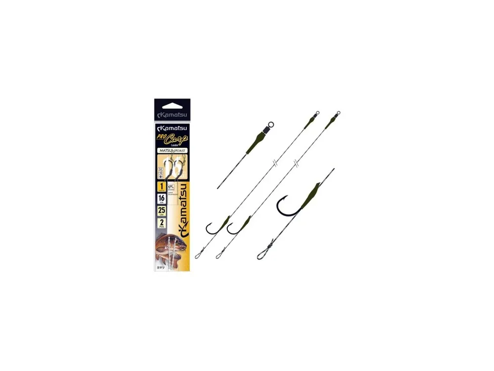 Bezpečná Platba Návazec Kamatsu PRO CARP MATSUI EXPERT #6, 20cm, 2ks