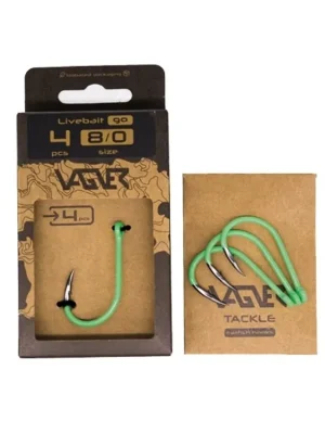 Objednat Nyní VAGNER - Háček Livebait Go vel. 6/0 4 ks