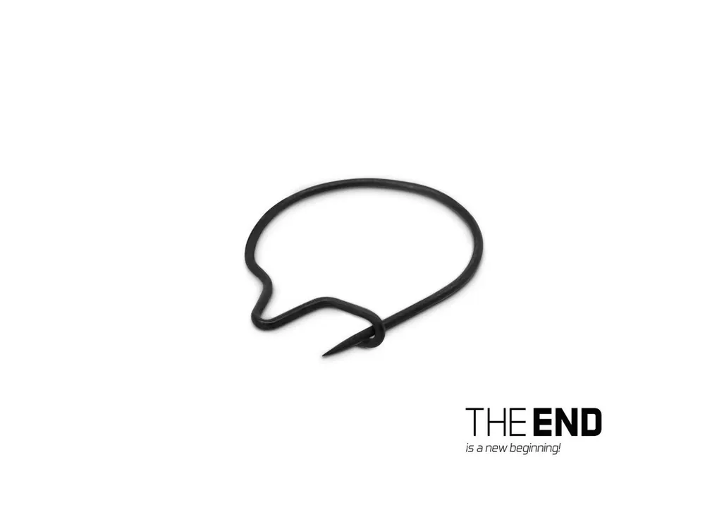 Klip na červy Delphin THE END Maggot Trap / 15ks M Finální Výprodej