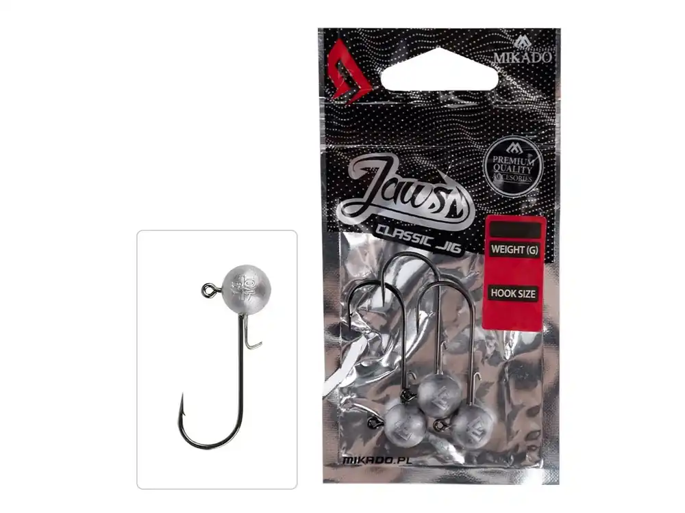Autentický JIGOVÉ HLAVIČKY - JAWS CLASSIC - 10g-5/0 BN - 3 ks