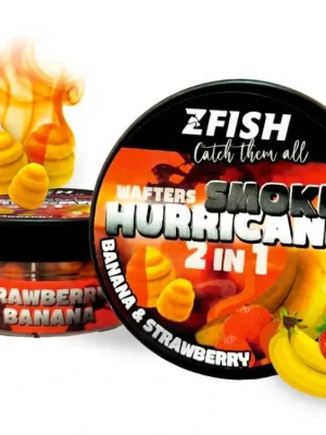 ZFISH Smoke Hurricane Wafters 2in1: Strawberry-Banana Pouze Dnes