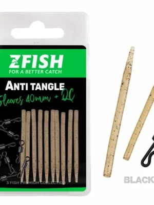 ZFISH Sada Převleků Anti Tangle SET Sleeves + QC 60mm Horká Nabídka