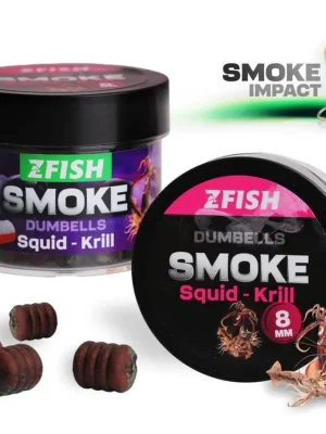Značkový ZFISH Smoke POP-UP Dumbells - Squid/Krill 8 mm