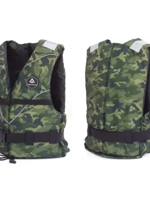 Značkový Záchranná vesta Aquarius CAMO MILITARY L-XL
