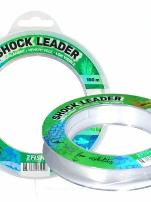 ZFISH Šokový Vlasec Vision Shock Leader 100m 0,50mm - 16,60Kg Výprodej