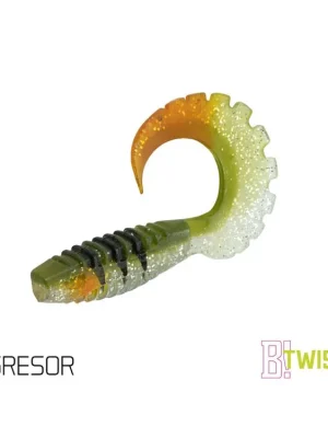 Umělá nástraha Delphin TWISTA UVs /8cm/AGRESOR Cenově Výhodný
