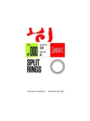 Nejlepší Volba Lucky John Split Rings vel.3