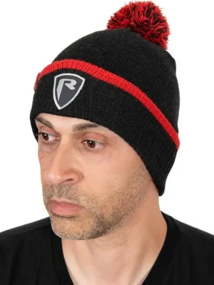 Fox Rage čepice Voyager Dark Grey Bobble Hat Akce