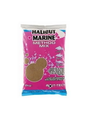 Top Prodej Bait-Tech krmítková směs Halibut Marine Method Mix 2kg