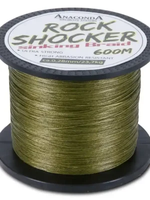 Autentický Anaconda pletená šňůra Rockshocker 600m